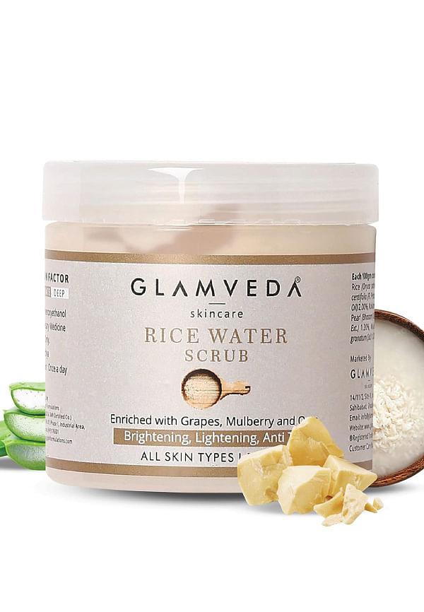Rice water Brightening Face scrub