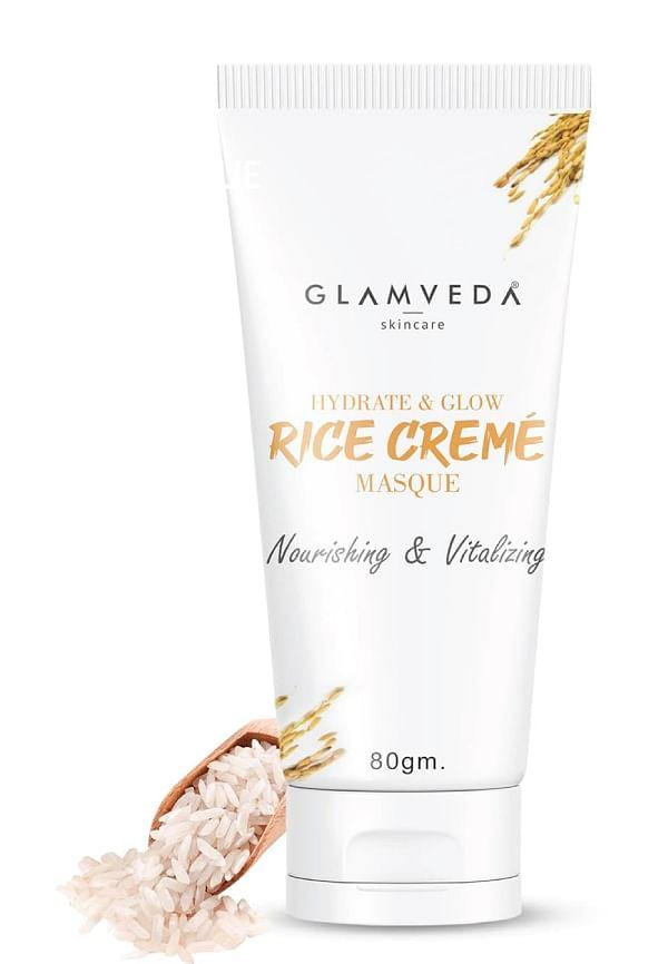 Rice water hydrate & glow cream mask