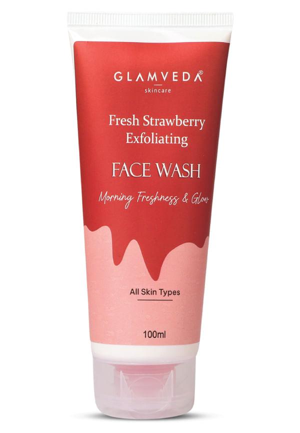 Strawberry Exfoliating Face Wash