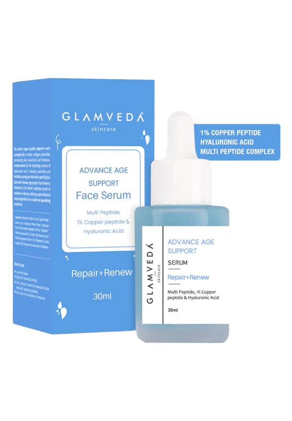 1% Copper peptide with Multi peptide & hyaluronic acid Advance Age Support Face Serum