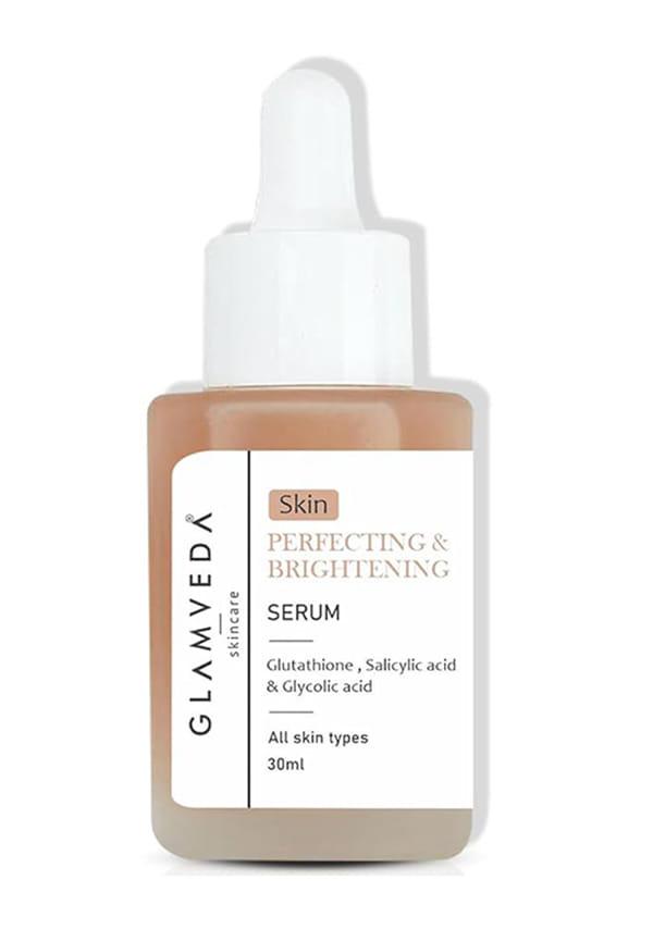 Glutathione Skin Perfecting Face Serum with 2% ww Glycolic acid, 1% ww Salicylic acid