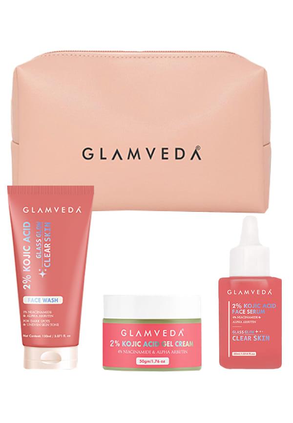 2% Kojic Acid Facewash, Serum & Cream Trio