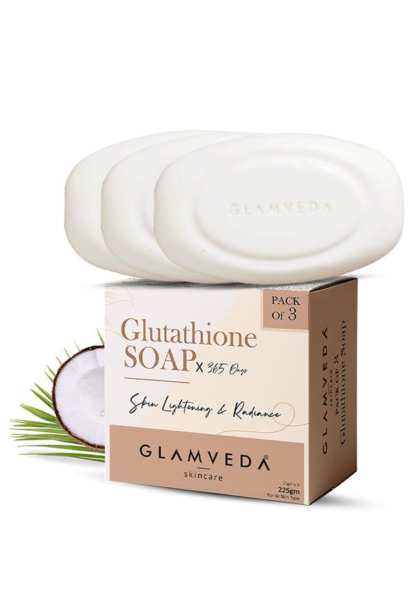 Glutathione Skin Lightening & Whitening Soap with Kojic Acid