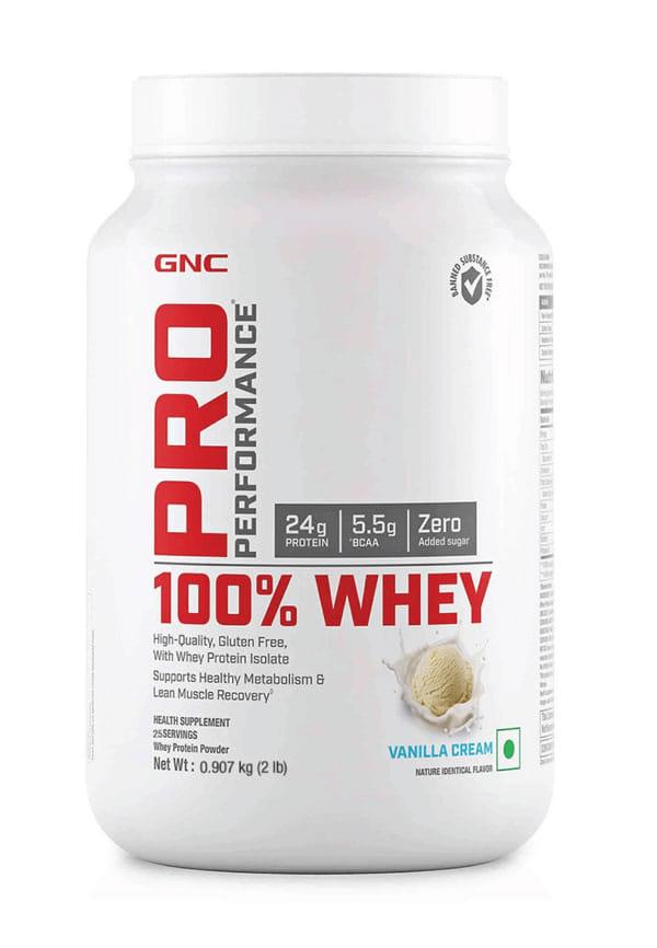 Pro Performance 100% Whey Protein Powder Vanilla Cream