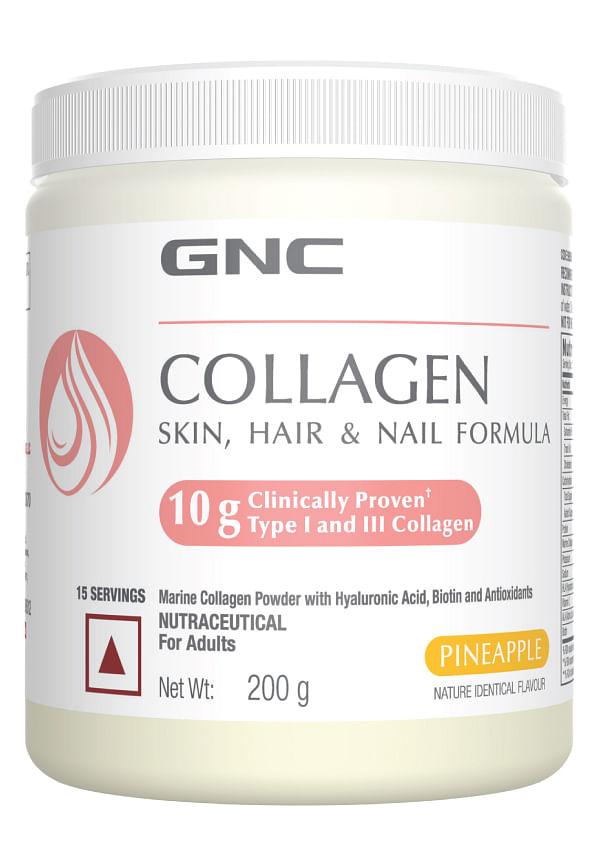 Marine Collagen with Hyaluronic Acid, Biotin & Antioxidants - Pineapple