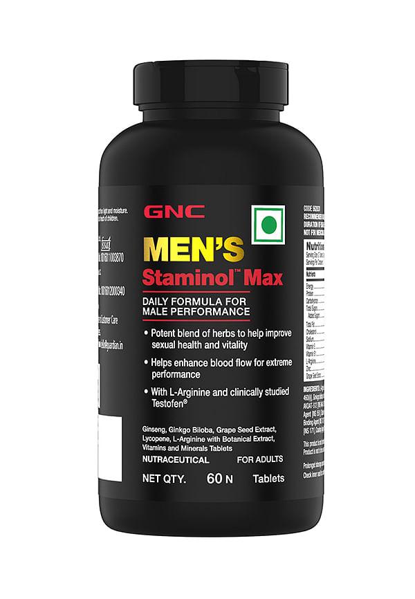 Men's Staminol Max - Testosterone Booster for Long-Lasting Performance & Stamina