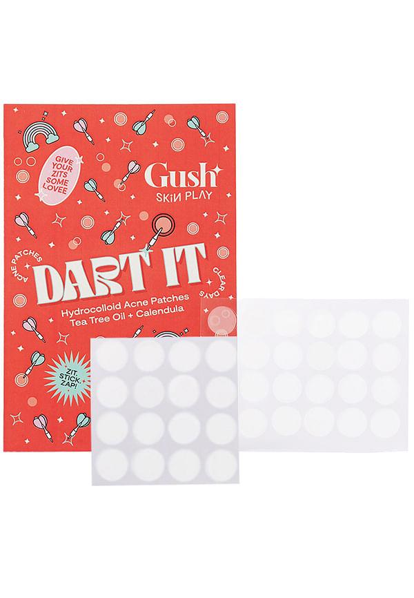 Dart It Hydrocolloid Pimple Patches for healing acne, zits and blemishes - Transparent