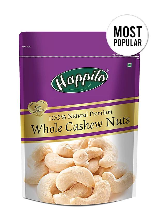100% Natural Premium Whole Cashews
