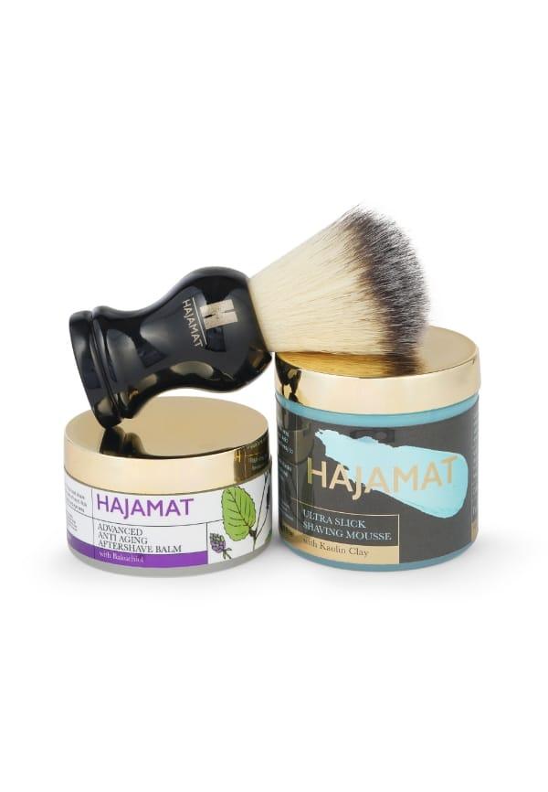 Ultra Slick Shaving Mousse 3 in 1 Shaving Kit Combo for Men