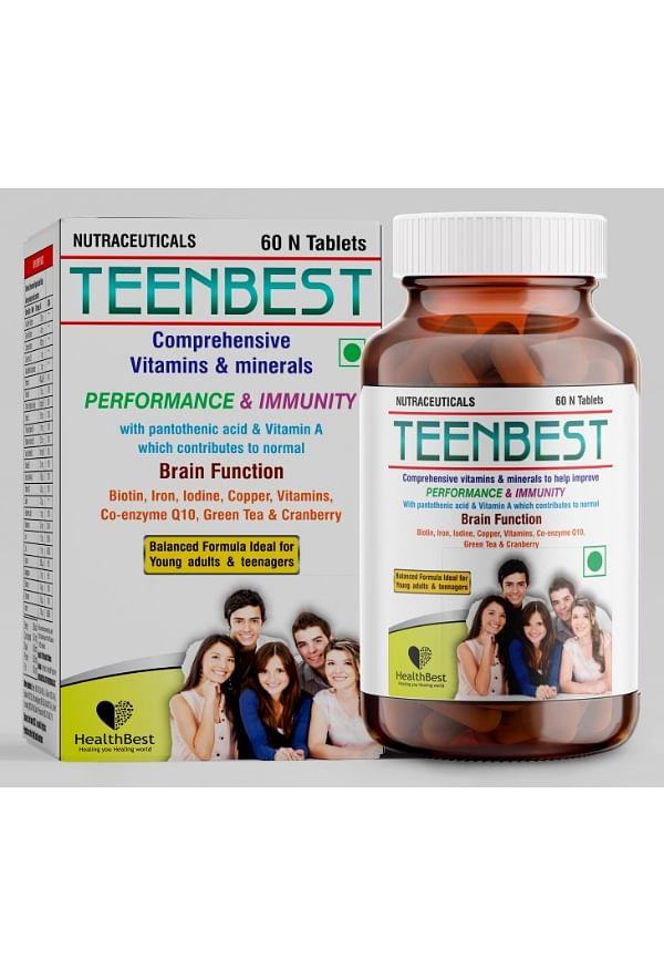 Teenbest Multivitamin & Minerals Supplement