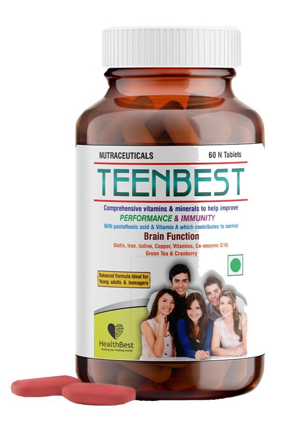 Teenbest Multivitamin & Minerals Supplement