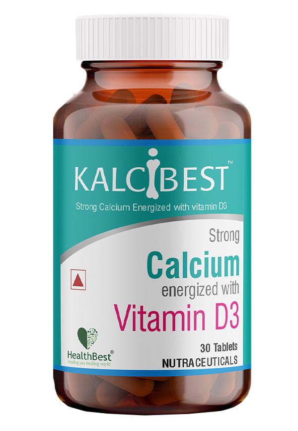 KalciBest Calcium + Vitamin D3 Tablets