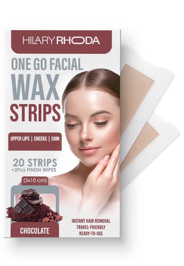 One Go Facial Wax Strips