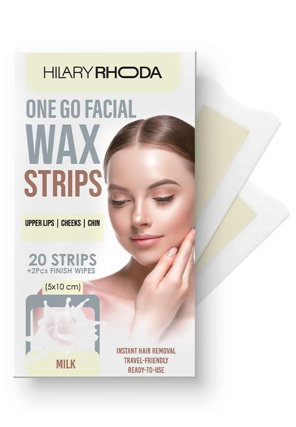 One Go Facial Wax Strips