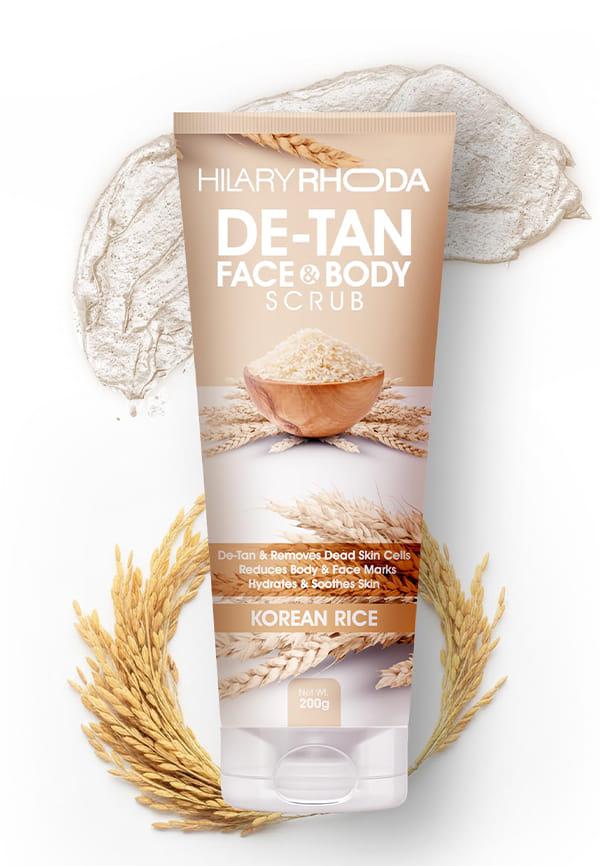 De-Tan Face & Body Scrub