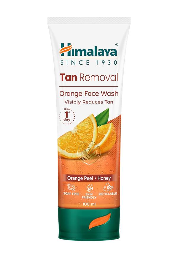 Tan Removal Orange Face Wash