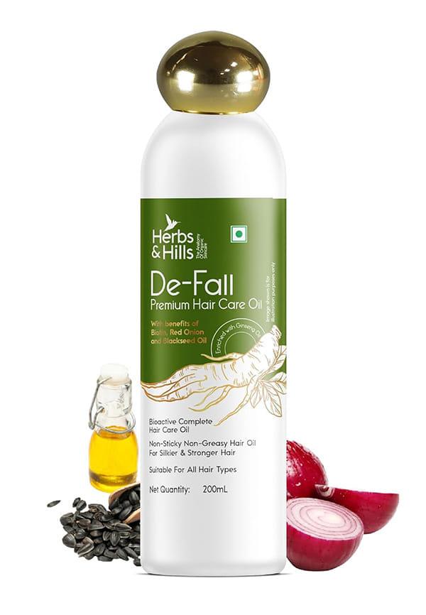De-Fall Premium Hair Care Oil