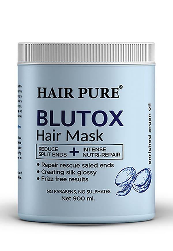 Blutox Hair Mask for Reduces Split Ends & Intense Nutri-Repair Treatment