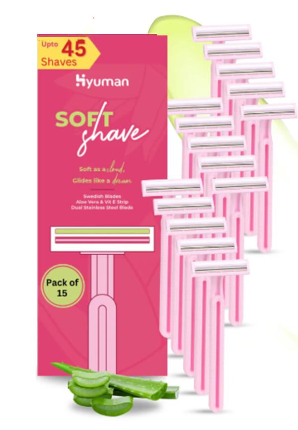 SoftShave body shaving Razor for Women
