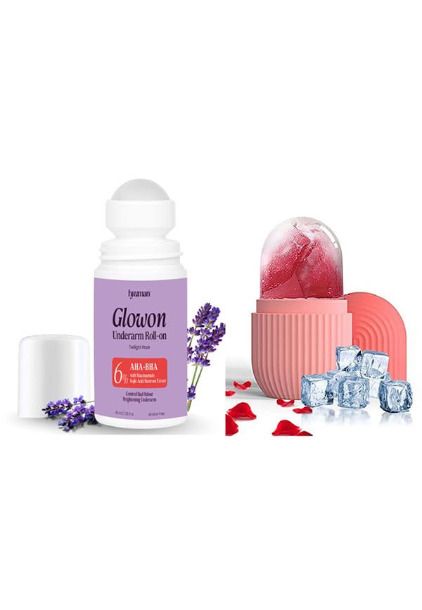 Underarm Roll-On & Ice Roller Combo