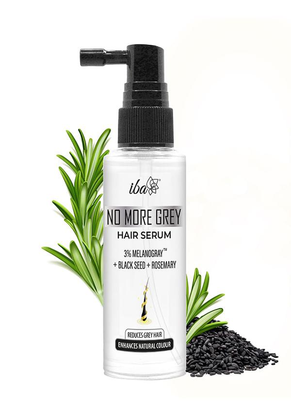 No More Grey Hair Serum, MelanoGray™ + Blackseed + Rosemary