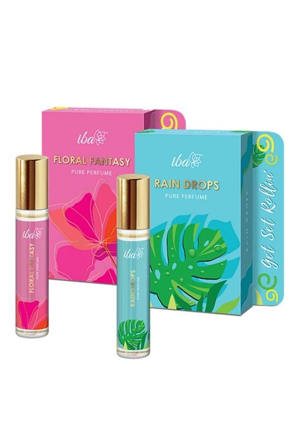 Rain Drops - Floral Fantasy Pure Perfume Combo