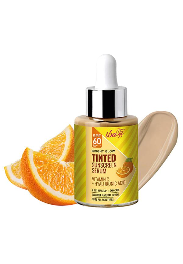 Bright Glow Tinted Sunscreen Serum for All Skin Types SPF 60 PA++++