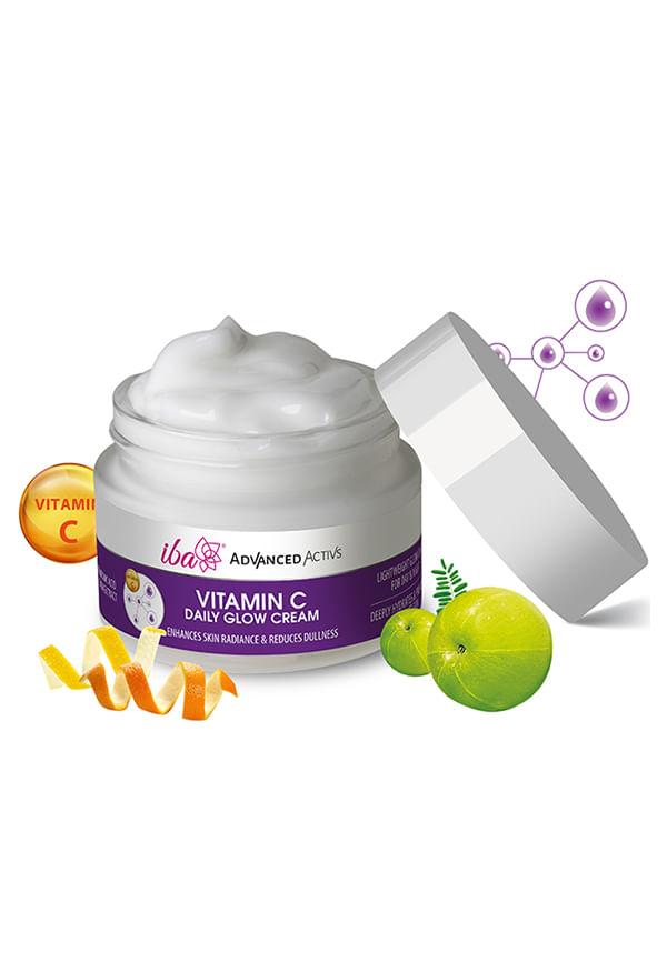 Advanced Activs Vitamin C Daily Glow Cream with Hyaluronic Acid