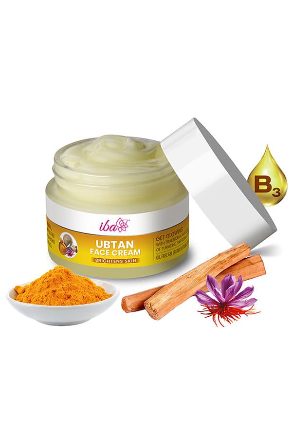Ubtan Face Cream with Turmeric, Sandalwood & Saffron