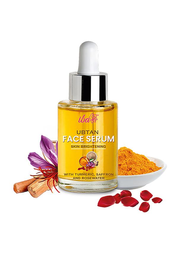 Ubtan Face Serum with Turmeric, Saffron & Rosewater