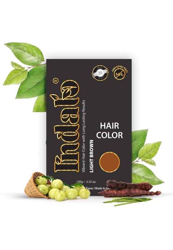 Ammonia-Free Vibrant Light Brown Hair Color | With Natural Ingredients