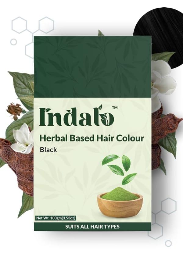 Herbal Based Hair Colour with Amla and Brahmi - Black