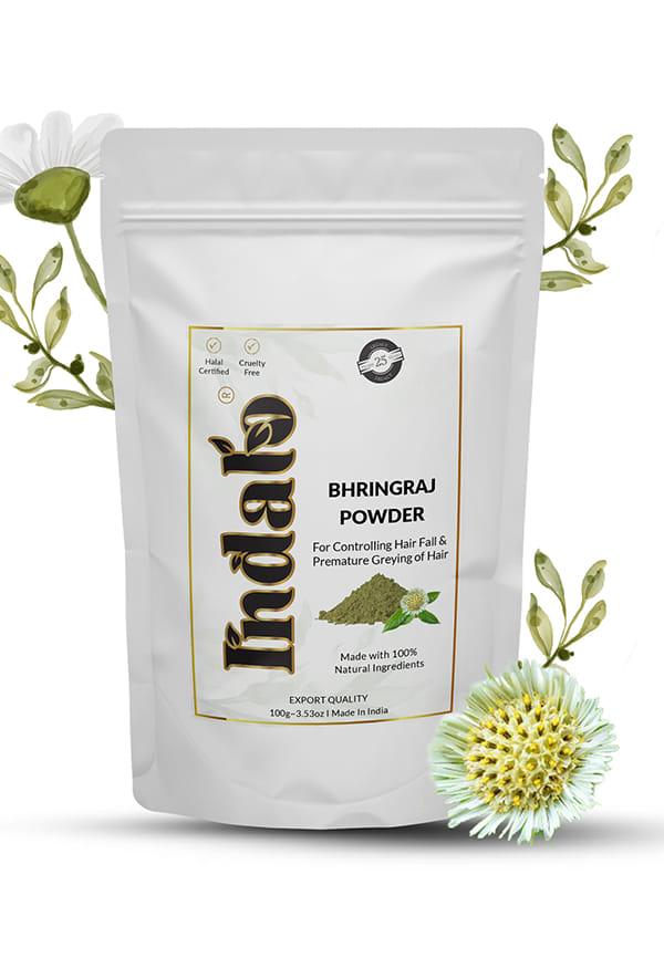 Bhringraj Powder For Hair Growth & Hair Fall Treatment