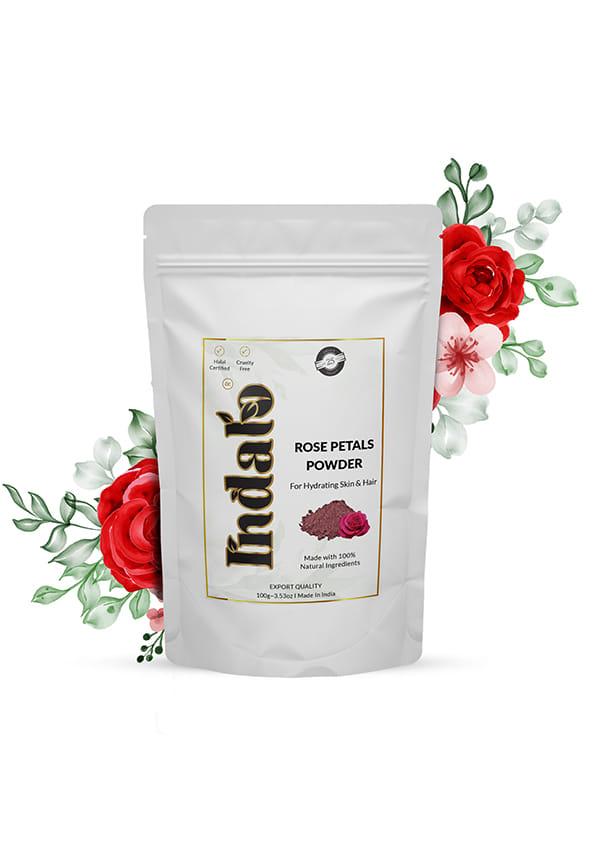 Rose Petal Powder for Skin & Hair