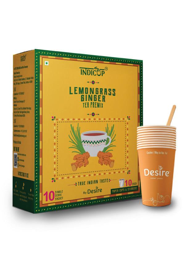 Lemon Grass Ginger Tea Instant Premix