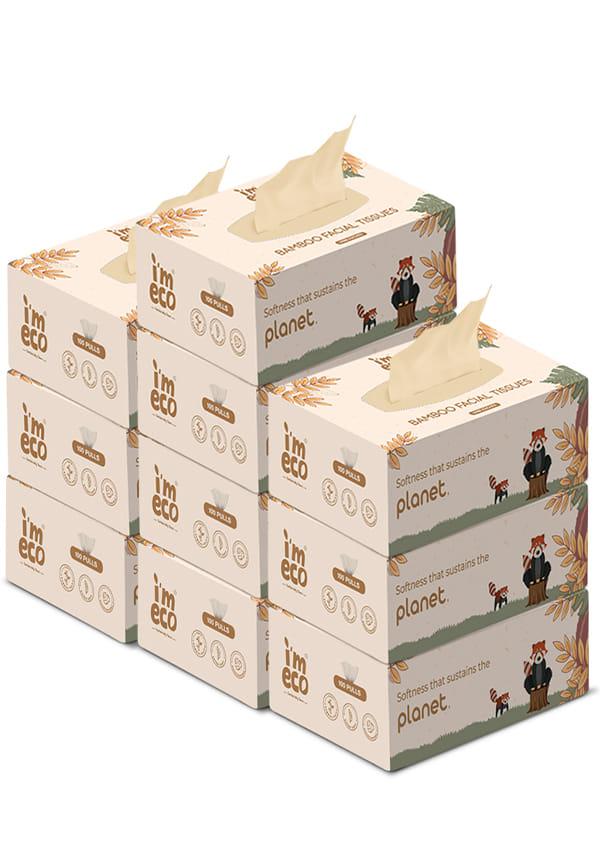 Bamboo Facial Tissue | Soft & Highly Absorbent