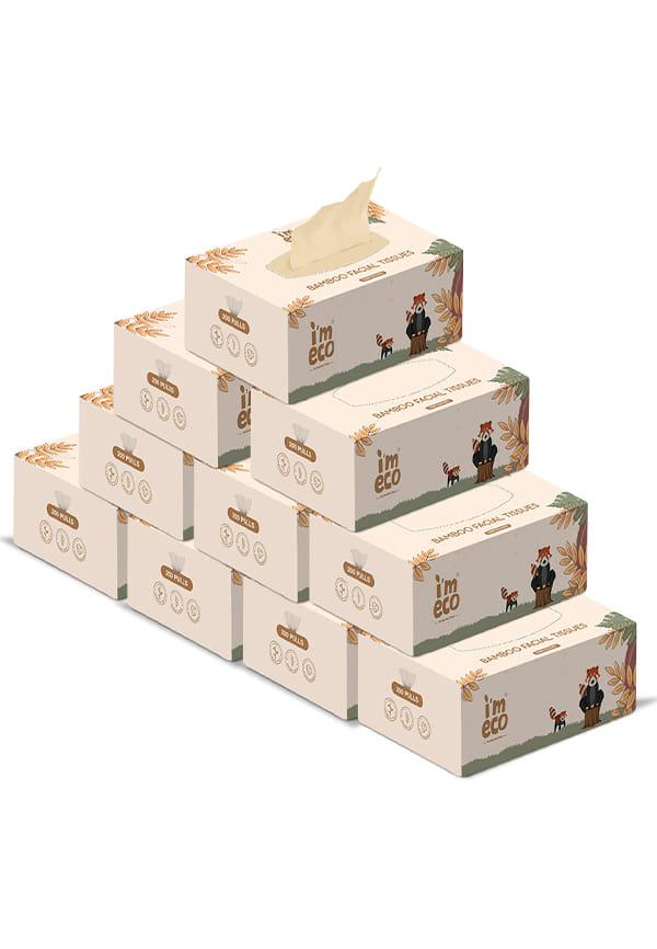 Bamboo Facial Tissue | Soft & Highly Absorbent