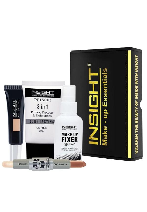 Primer Fixer Contour Stick And Concealer Foundation Combo