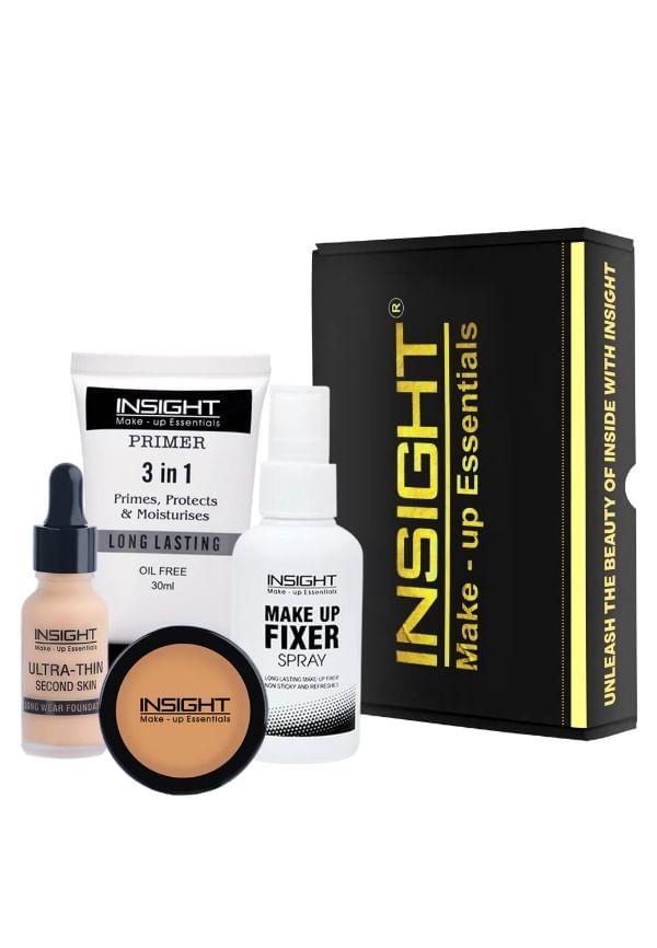 Primer Fixer Liquid Concealer And Ultra Thin Foundation Combo