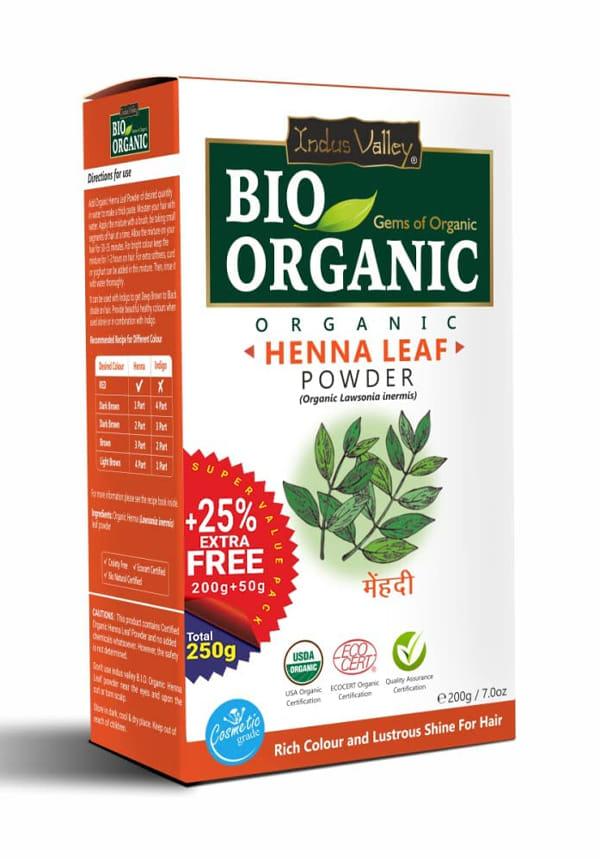 Bio Organic Henna Leaf Powder
