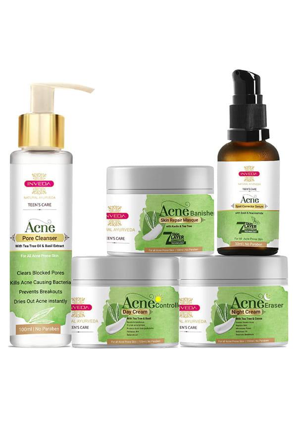 Advance Acne Treatment Kit For Teenagers | 5 Steps For Clear Skin