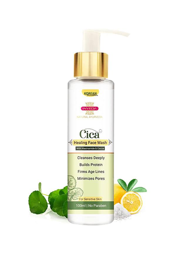 Cica Healing Face Wash, Prevents Clogging of Pores, Blemishes, Dark Spots