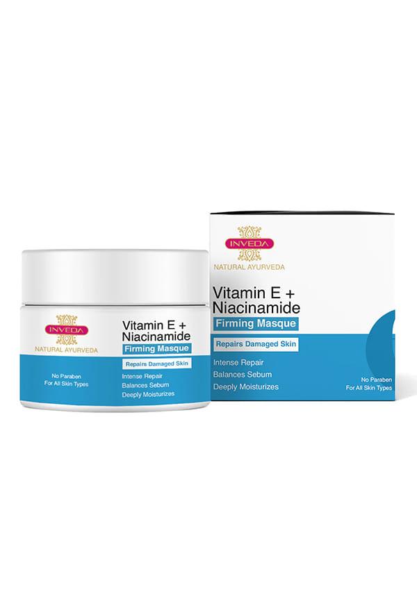 Vitamin E+Niacinamide Firming Masque, For Detox, Sebum, Tanning