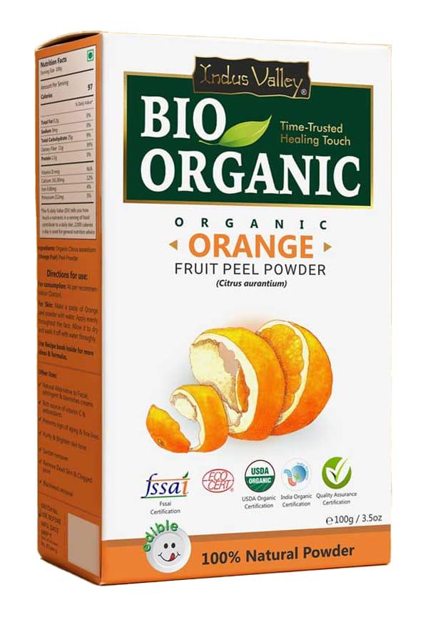 Bio-Organic Orange Fruit Peel Powder