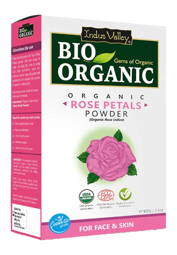 Bio Organic Rose Petal Powder