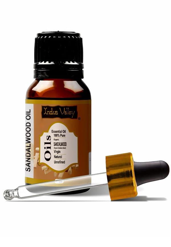 100% Pure Natural & Organic, Undiluted Sandalwood (Chandan) Essential Oil for Skin, Hair Care
