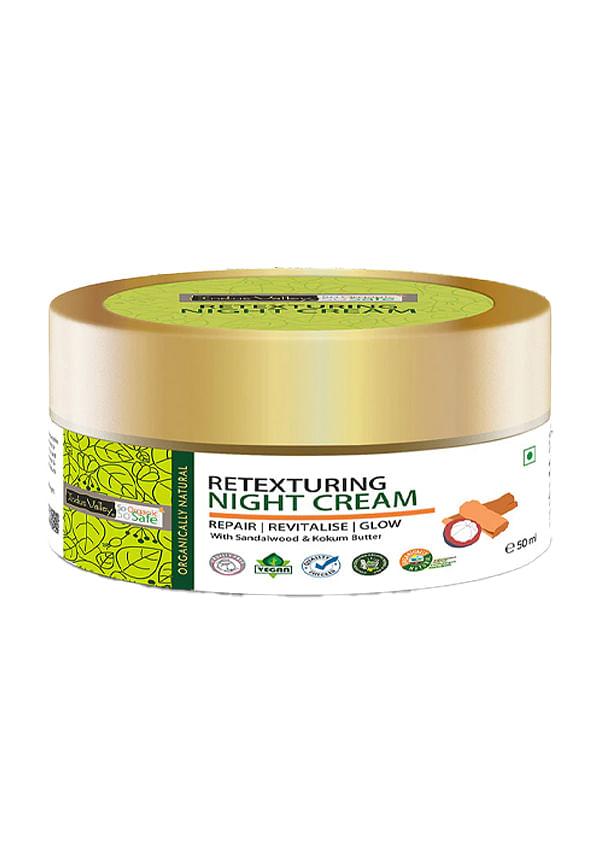 Retexturing Night Cream with Mysore Sandalwood & Kokum Butter