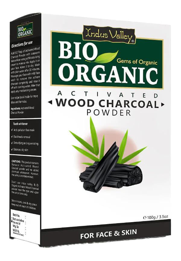 Bio-Organic Activated Wood Charcoal Powder