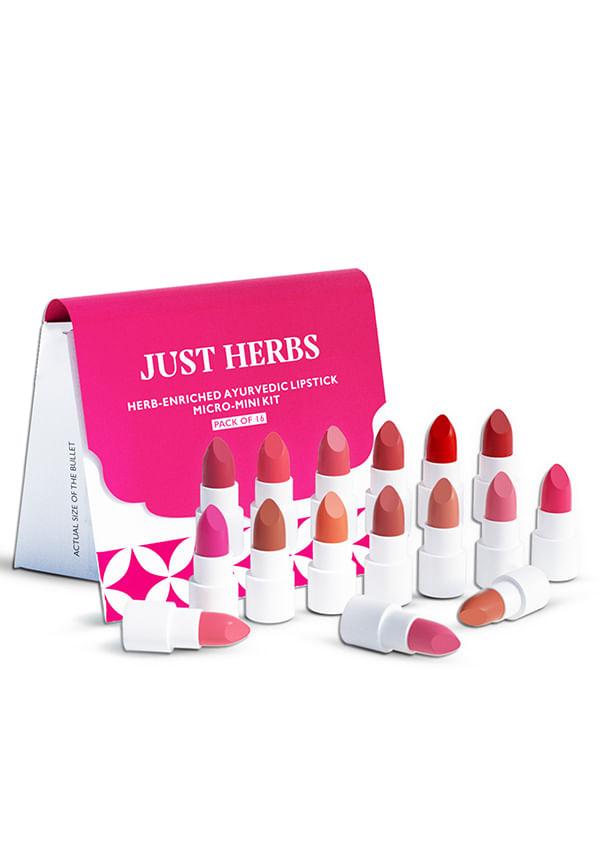 Ayurvedic Matte Lipstick Micro-Mini Trial Kit