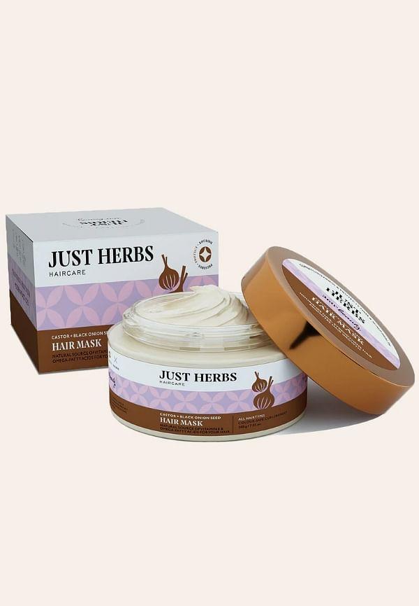 Castor & Black Onion Seed Hair Mask For Hairfall & Dandruff